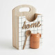 Wooden Utensil Holder